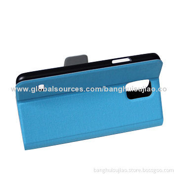 Leather Mobile Phone Case for Samsung Galaxy S5, New Coat, Various Colors Available